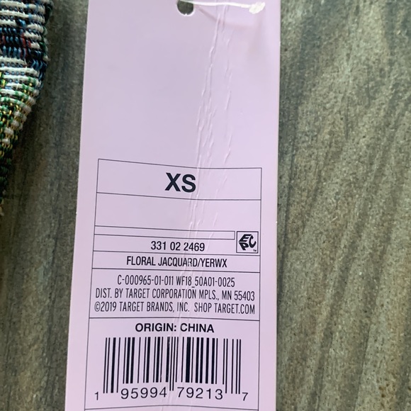 Cropped Corset Top Vintage Floral - Picture 5 of 5